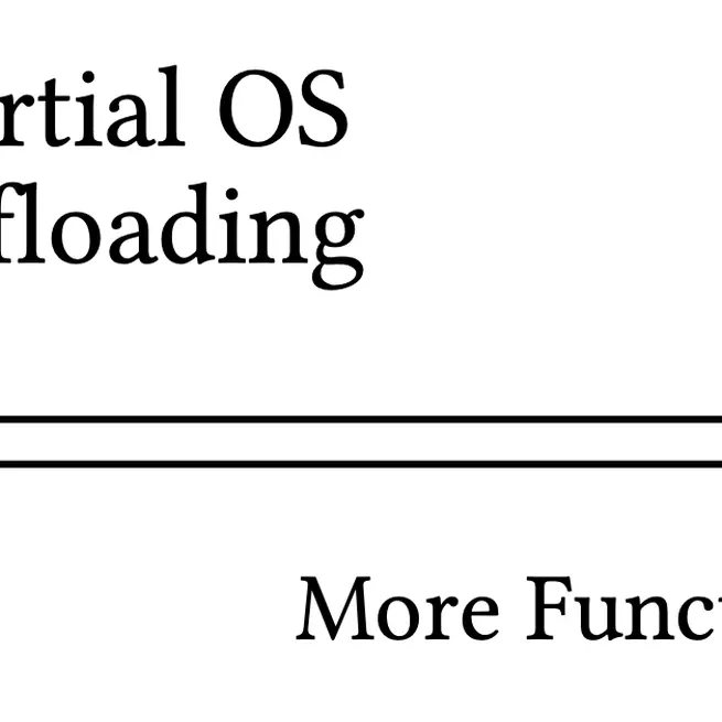 Offloading Operating System Functions to the Cloud